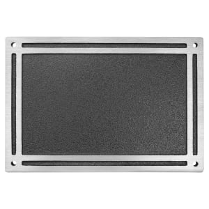 Cast Aluminum Frame Plaque